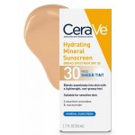 CeraVe Tinted Hydrating Mineral Sunscreen SPF 30 Face Sheer Tint 50ml (1.7 fl oz)
